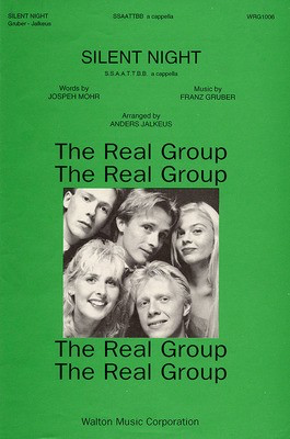 Silent Night - SSAATTBB Walton Music Choral Score Octavo