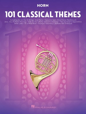 101 Classical Themes - French Horn - Hal Leonard 155321