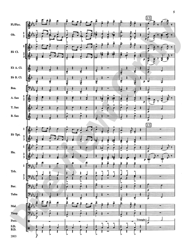 A Percy Grainger Suite - Concert Band Conductor Score & Parts (Digital Download)