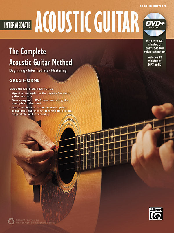 INTERMEDIATE ACOUSTIC GUITAR 2ND ED BK/DVD