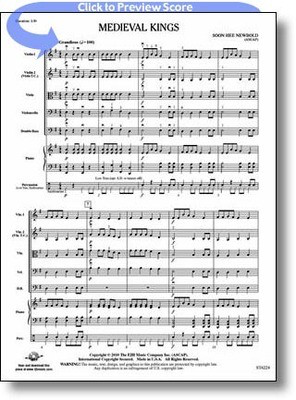 Medieval Kings - Soon Hee Newbold - FJH Music Company Score/Parts