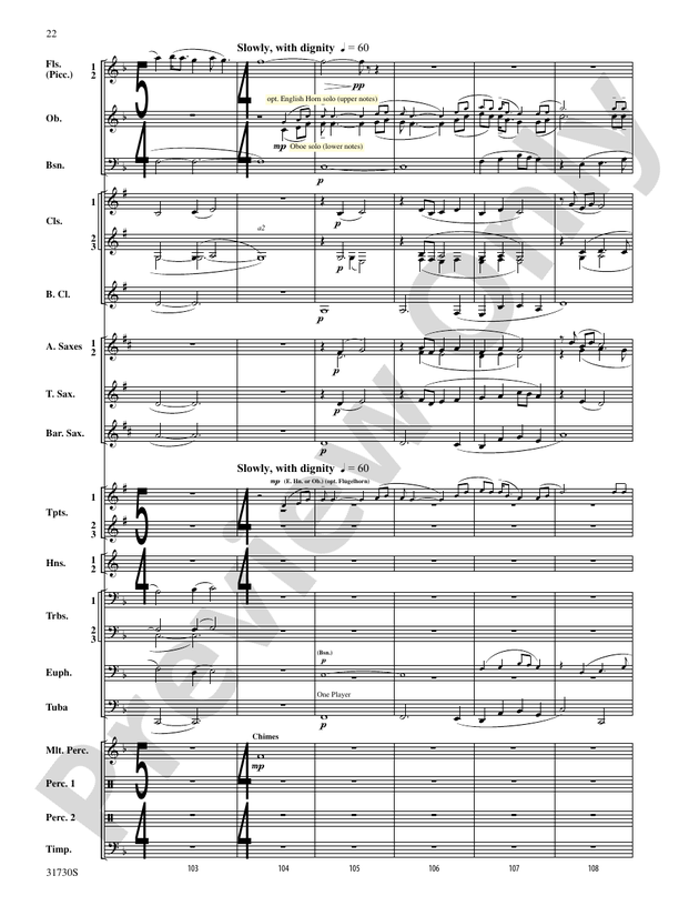 They Shall Run and Be Free - Concert Band Conductor Score & Parts (Digital Download)
