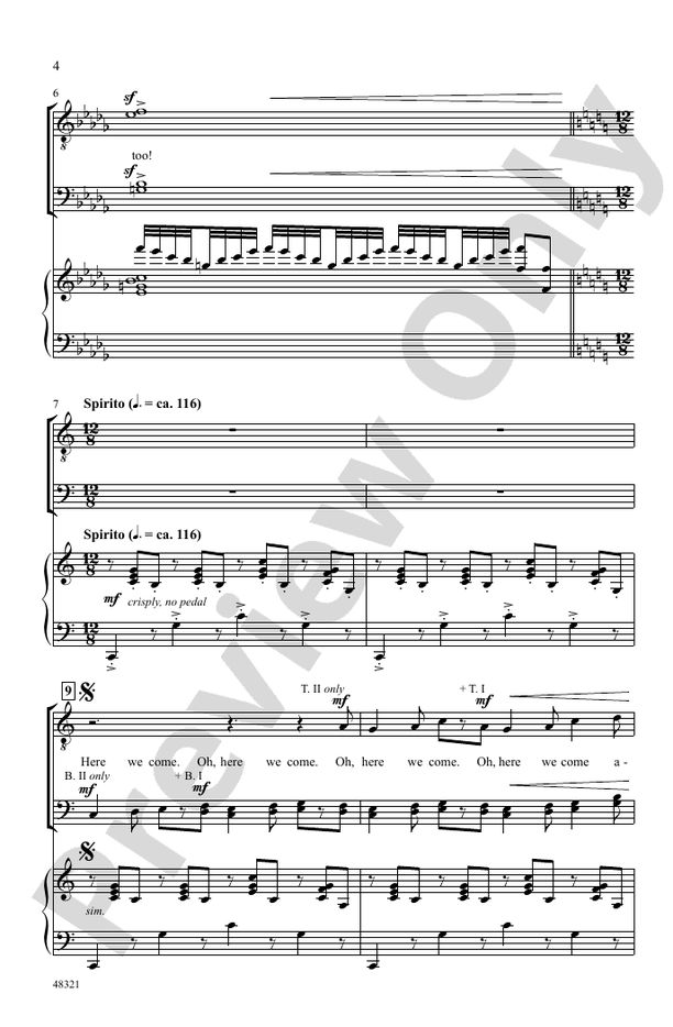 A-Wassailing! - TTBB Choral Octavo (Digital Download)