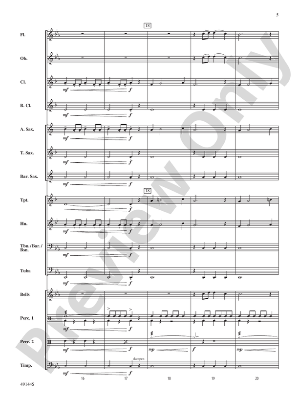 Asteroids - Concert Band Conductor Score & Parts (Digital Download)