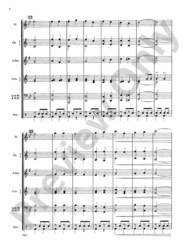 Colonial March (Based on Chester) - Concert Band Conductor Score & Parts (Digital Download)