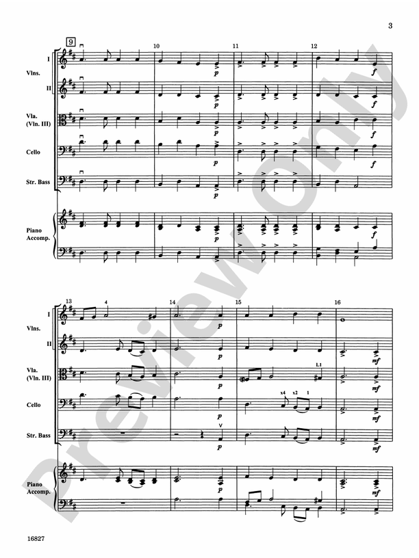 Renaissance Suite – String Orchestra Conductor Score & Parts (Digital Download)