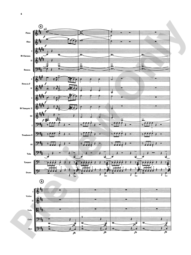 Sibelius's 2nd Symphony, 4th Movement – Full Orchestra Conductor Score & Parts (Digital Download)