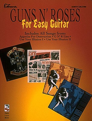 Guns N' Roses for Easy Guitar - Guitar Cherry Lane Music Easy Guitar with Notes & TAB