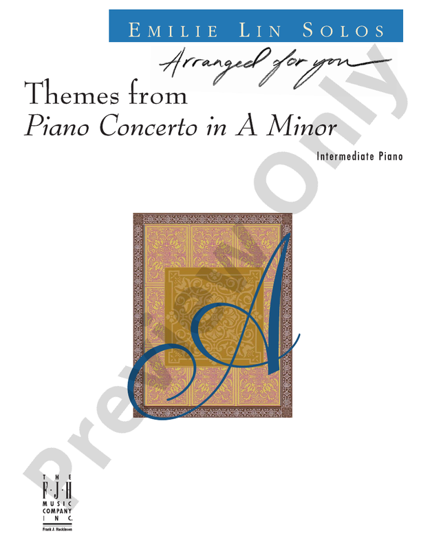 Grieg - Themes from Piano Concerto in A Minor - Piano (Digital Download)