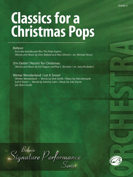 Classics for a Christmas Pops, Level 2 – String Orchestra Conductor Score & Parts (Digital Download)