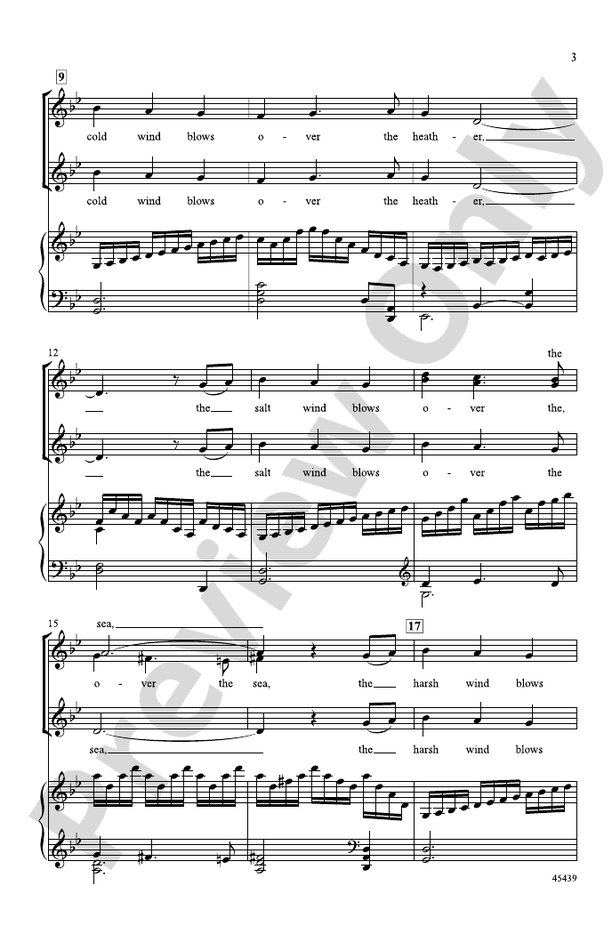 From an Irish Cabin – SSA Choral Octavo (Digital Download)
