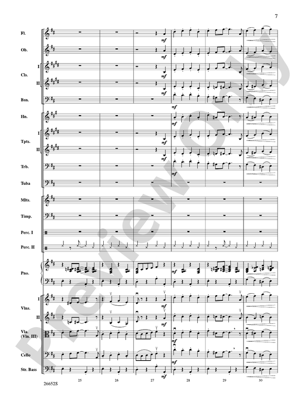 Leroy Anderson Favorites – Full Orchestra Conductor Score & Parts (Digital Download)