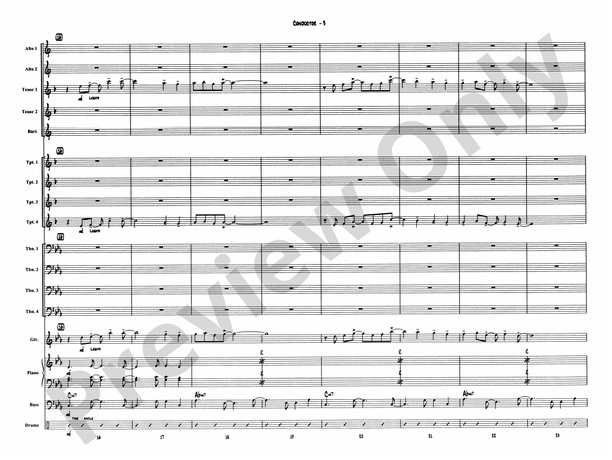 Narnian Dance - Jazz Ensemble Conductor Score & Parts (Digital Download)