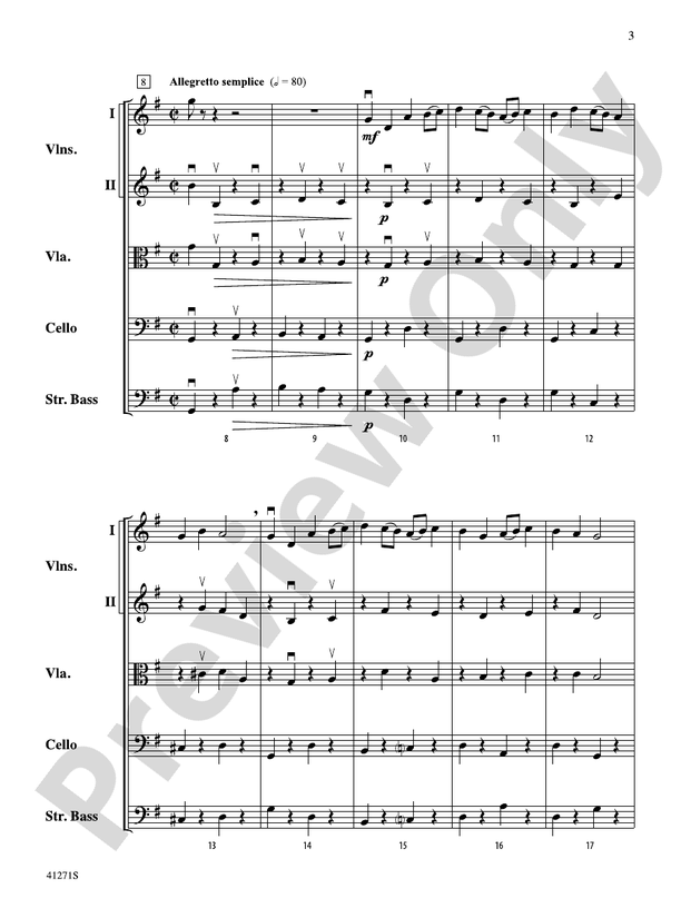 Who's Who? – String Orchestra Conductor Score & Parts (Digital Download)