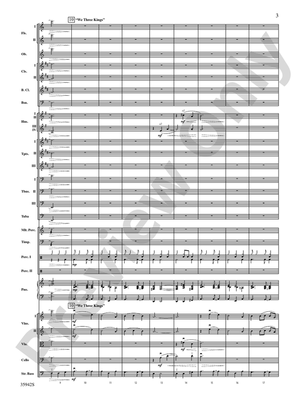 A Swingin' Holiday – Ful Orchestra Conductor Score & Parts (Digital Download)