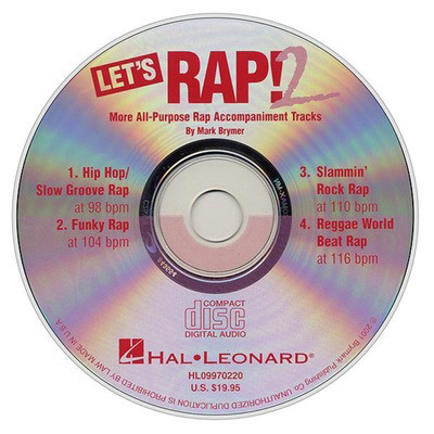 Let's Rap! 2 - All-Purpose Rap Accompaniments - Mark Brymer - Hal Leonard Accompaniment CD CD