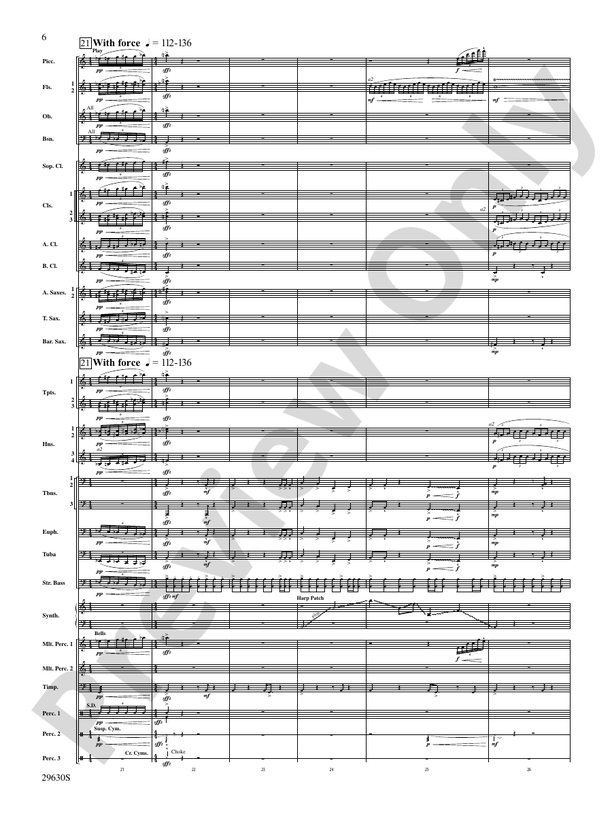 Stawamus Chief - Concert Band Conductor Score & Parts (Digital Download)
