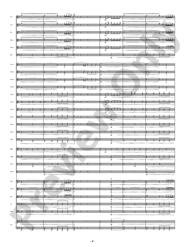 Olympus Calls - Full Orchestra Conductor Score & Parts (Digital Download)