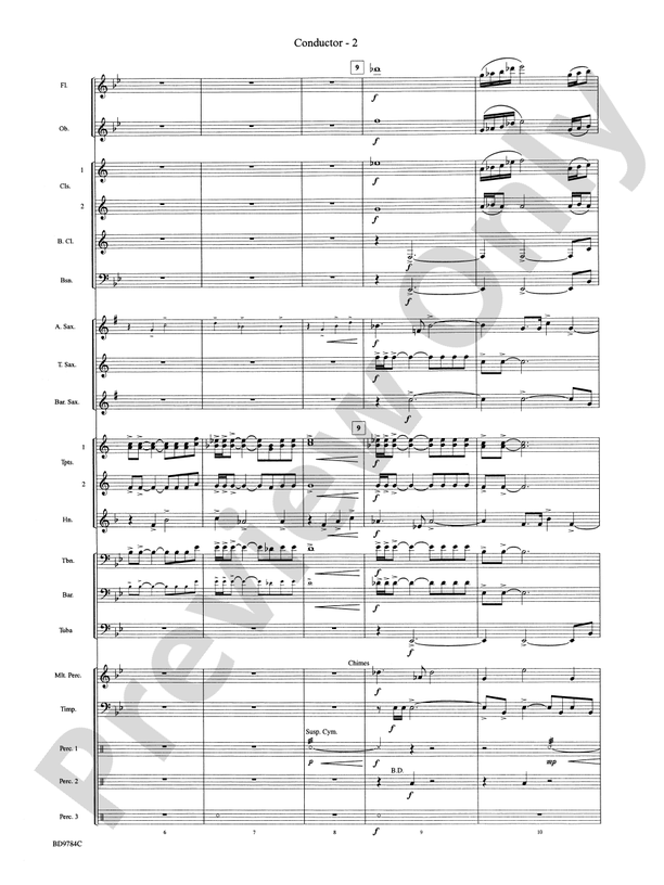 Herndon Exaltations (A Celebration of Excellence) - Concert Band Conductor Score & Parts (Digital Download)