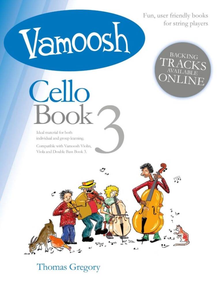 Vamoosh Cello Book 3 - Cello/CD by Gregory Vamoosh Music VAM23