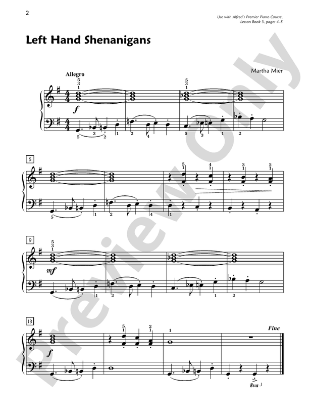 Premier Piano Course, Jazz, Rags & Blues 3 (Digital Download)