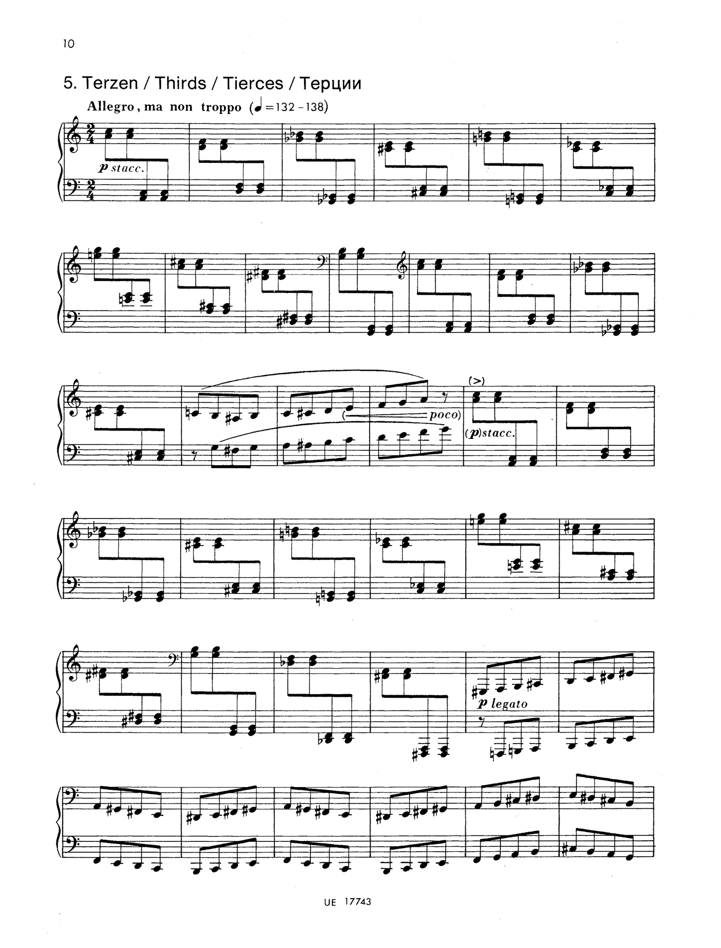 Notebook for Young People 15 Pieces for Piano - Shchedrin UE17743
