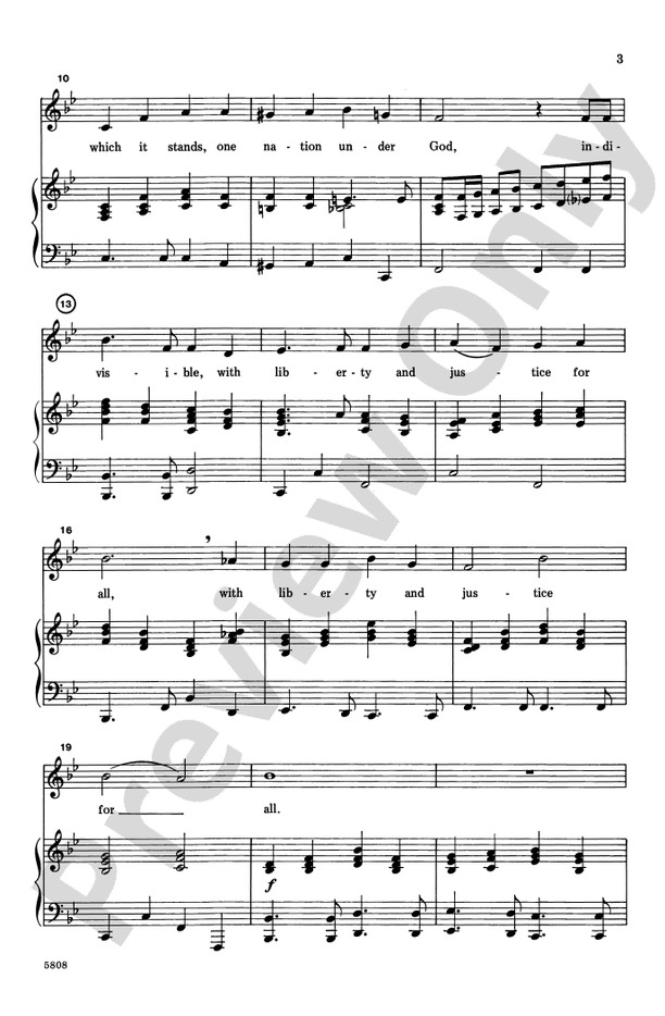America, Of Thee I Sing! - 2-Part Choral Octavo (Digital Download)