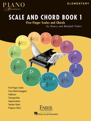 Piano Adventures Scale & Chord Book 1 - Piano Faber Hal Leonard 126033