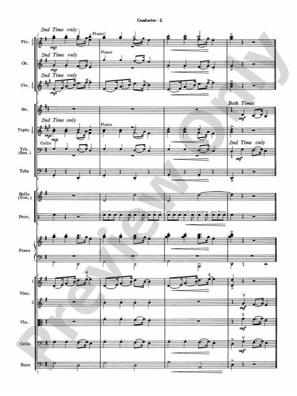 New York, New York, Theme from – Ful Orchestra Conductor Score & Parts (Digital Download)