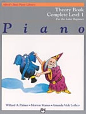 Alfred's Basic Piano Course: Theory Book Complete 1 (1A/1B) - Amanda Vick Lethco|Morton Manus|Willard A. Palmer - Piano Alfred Music