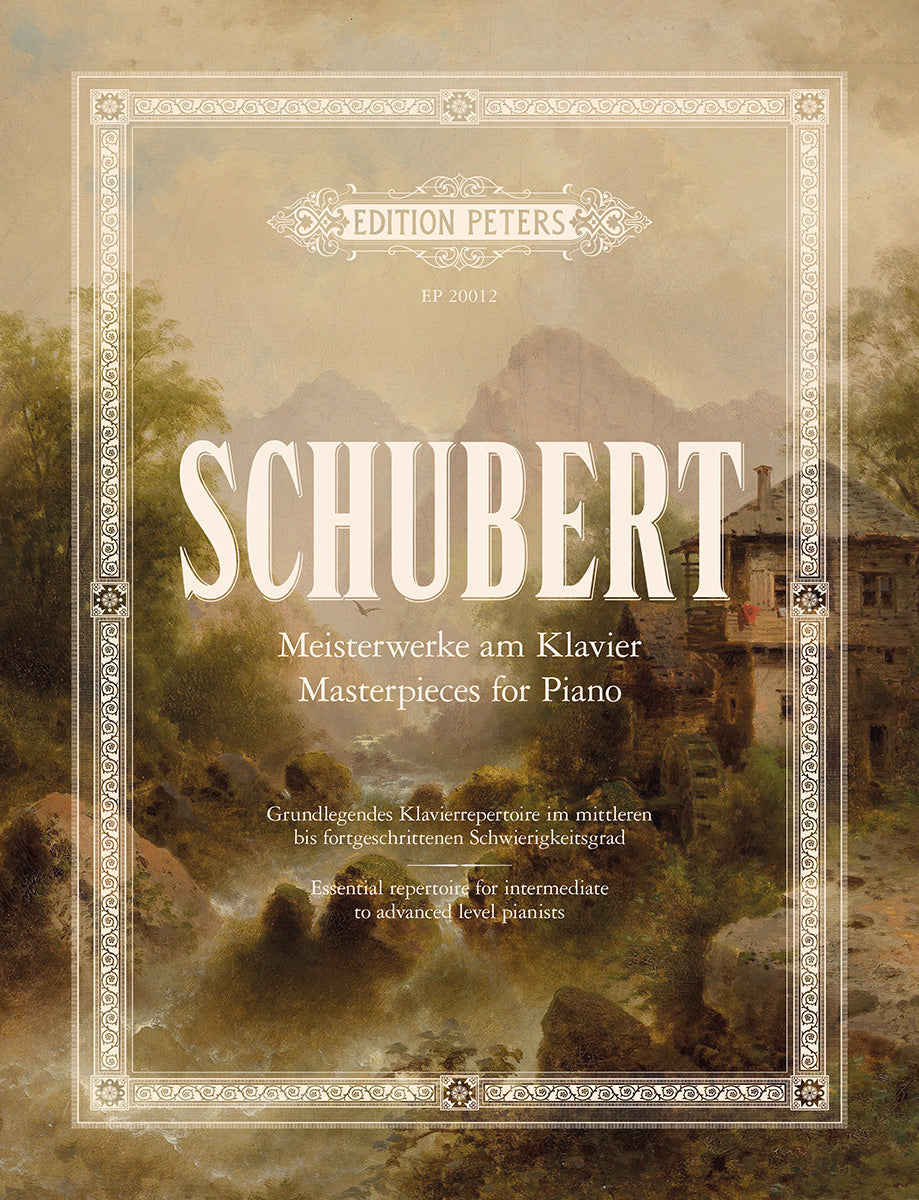 Schubert - Four Waltzes (from Wiener Damen-Ländler, D 734) - Piano Solo (Digital Download)
