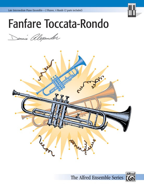 Fanfare Toccata-Rondo - 2 Pianos, 4 Hands (Digital Download)