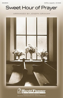 Sweet Hour of Prayer - SATB Joseph Graham Shawnee Press Choral Score Octavo