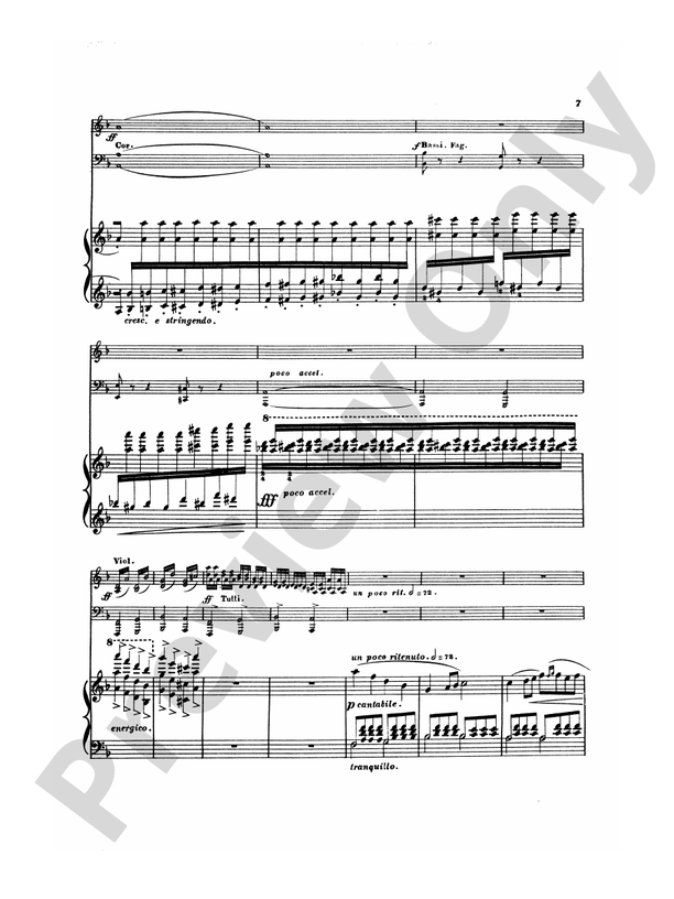Litolff - Concerto Symphonique, Op. 102 - 2 Piano, 4 Hands (Digital Download)