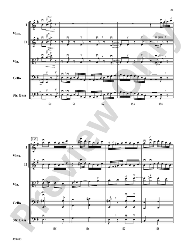 Subterranean Dialogues - String Orchestra Conductor Score & Parts (Digital Download)