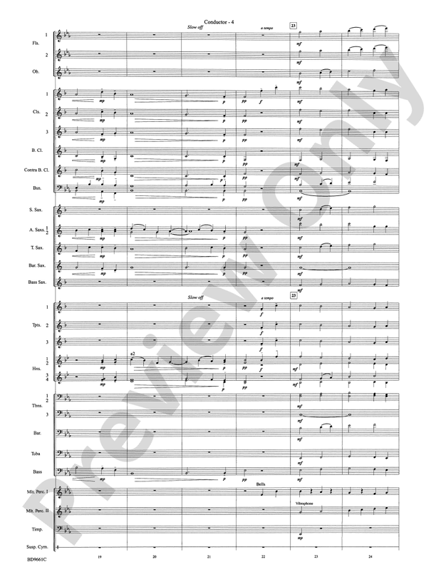 The Sussex Mummers' Christmas Carol - Concert Band Conductor Score & Parts (Digital Download)