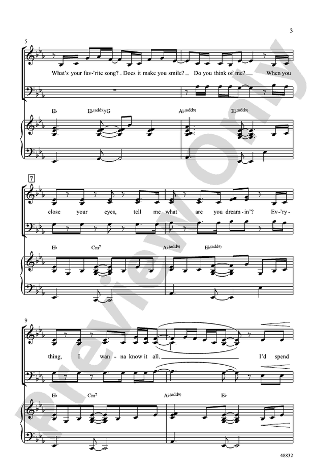 10,000 Hours - SAB Choral Octavo (Digital Download)