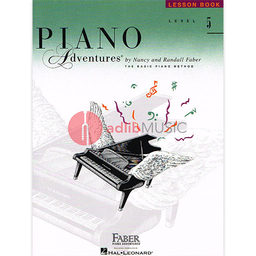 Piano Adventures Level 5 Lesson Book - Piano by Faber/Faber Hal Leonard 420186