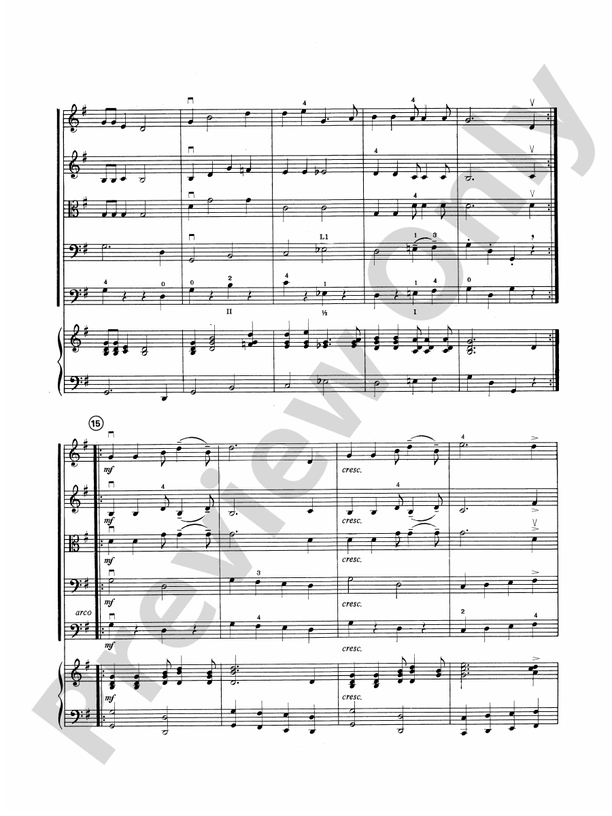 Spirituals Suite, No. 2 – String Orchestra Conductor Score & Parts (Digital Download)