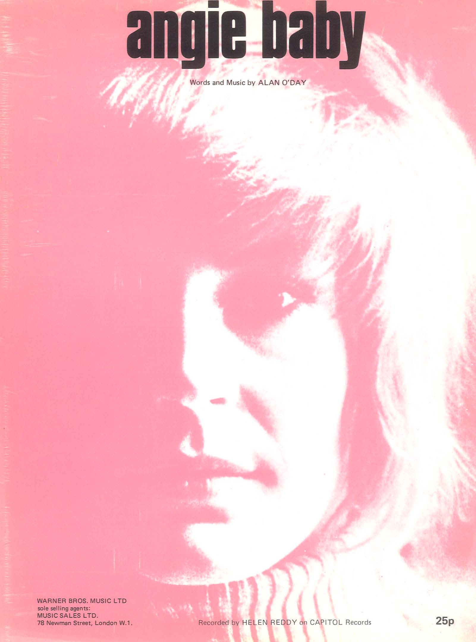 Angie Baby - Helen Reddy - PVG (Digital Download)