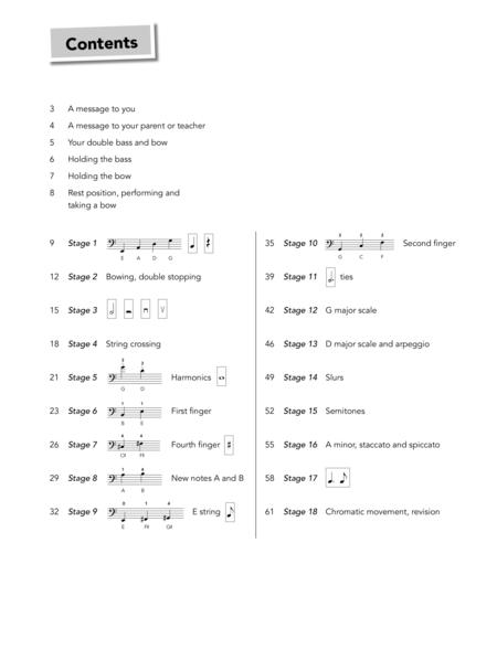 Double Bass Basics - Double Bass/Audio Access Online by Harris/O'Leary Faber 0571542654