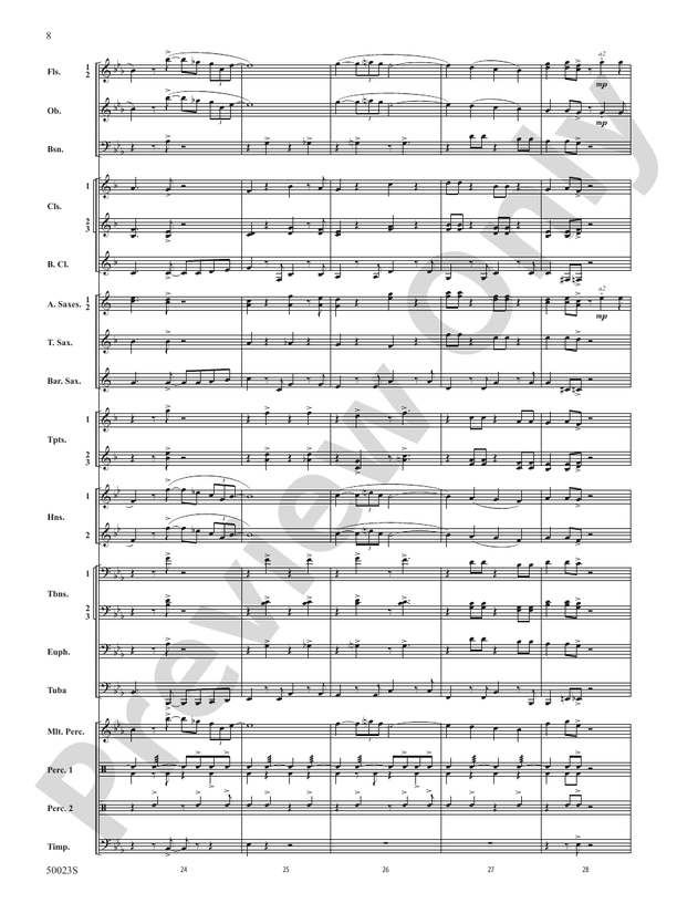 A New Orleans Nutcracker Suite - Concert Band Conductor Score & Parts (Digital Download)