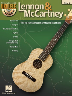 Lennon & McCartney - Ukulele Play-Along Volume 6 - Ukulele Hal Leonard /CD