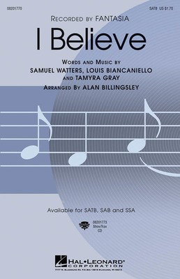 I Believe - Alan Billingsley Hal Leonard ShowTrax CD CD