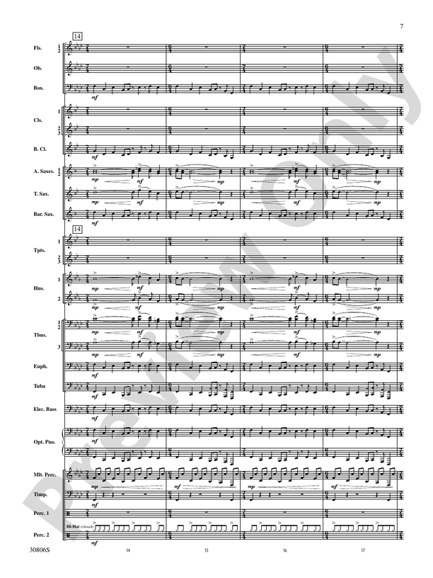 Yorkton - Concert Band Conductor Score & Parts (Digital Download)