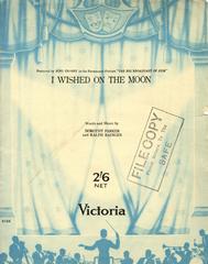 I Wished On The Moon - Bing Crosby - PVG (Digital Download)