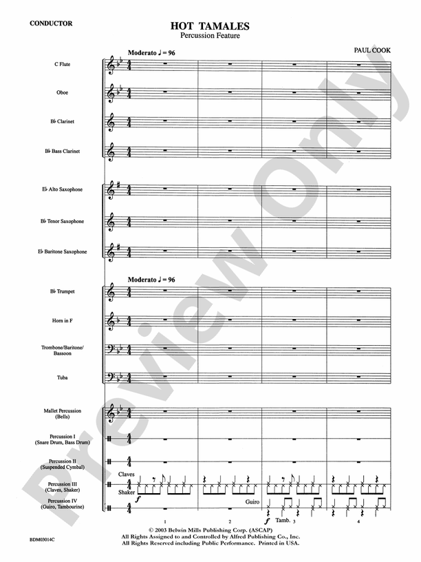 How Long - Concert Band Conductor Score & Parts (Digital Download)
