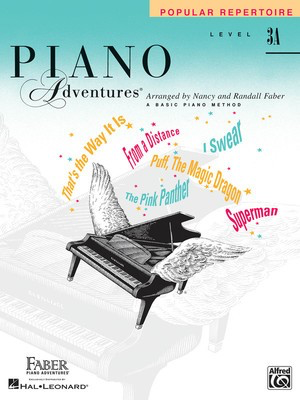 Piano Adventures Level 3A Popular Repertoire Book - Piano by Faber/Faber Hal Leonard 420238