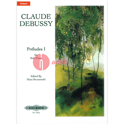 Debussy - Preludes Volume 1 - Piano Solo - Peters EP7255A