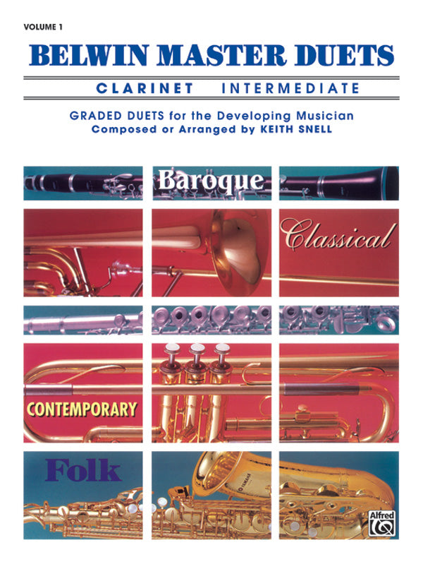 BELWIN MASTER DUETS INTERMEDIATE BK 1 CLA